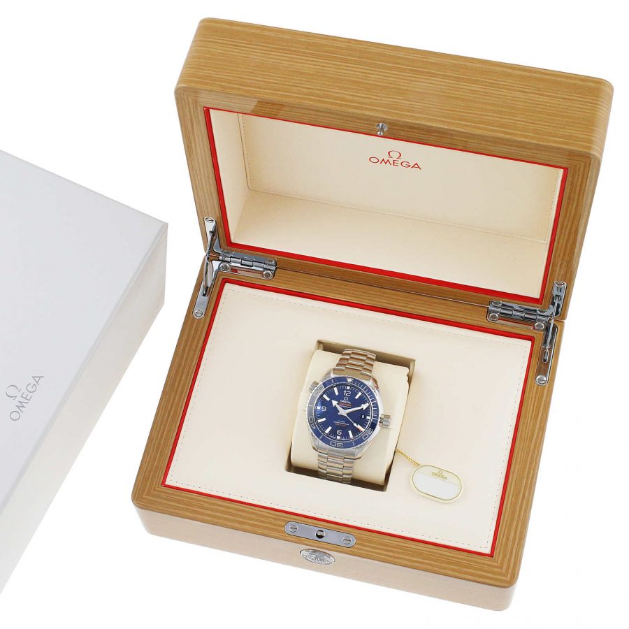 Omega Seamaster Planet Ocean 600M Co-Axial Master Chronometer Blue 43.5 mm-swiss copy