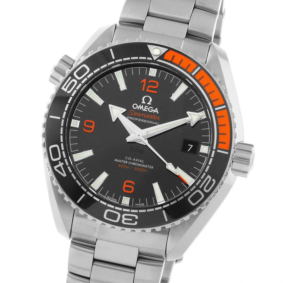 Omega Seamaster Planet Ocean 600M Co-Axial Master Chronometer Black 43.5 mm-copy