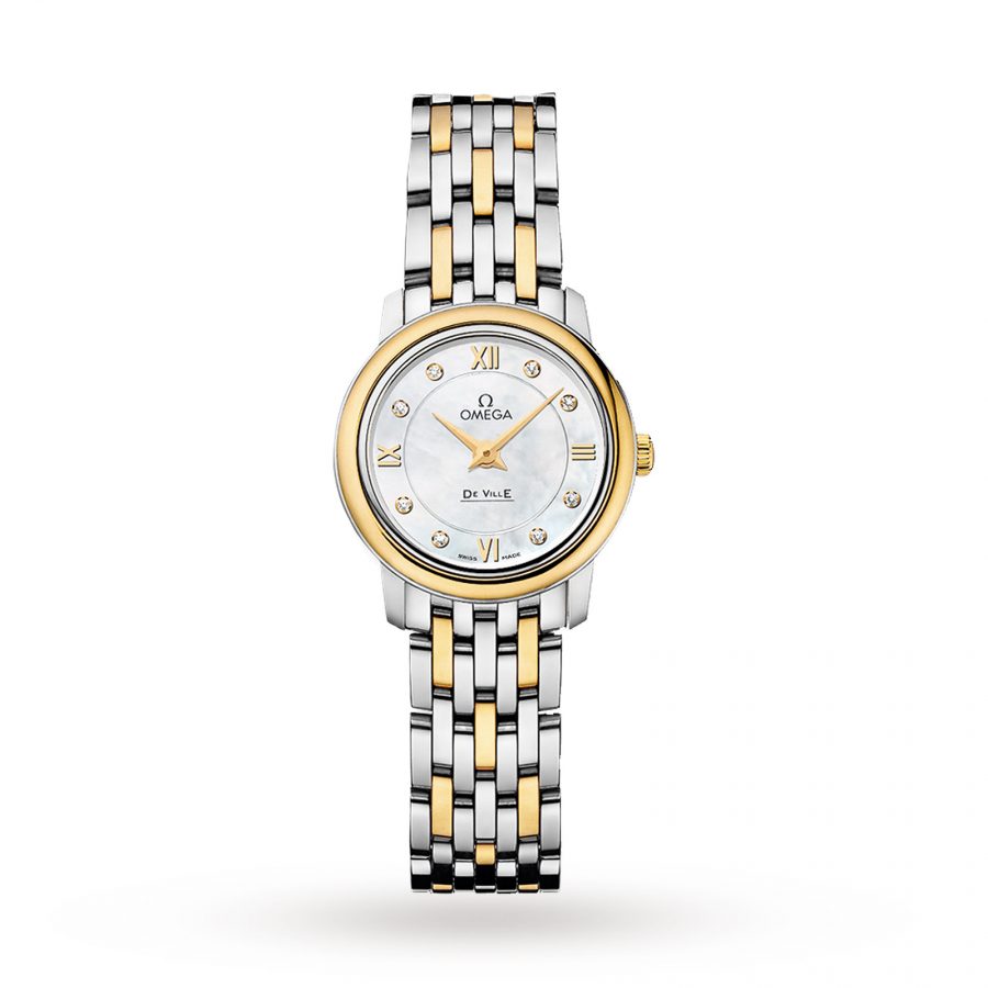 Omega De Ville Prestige Quartz Ladies Watch 24.4mm-replica