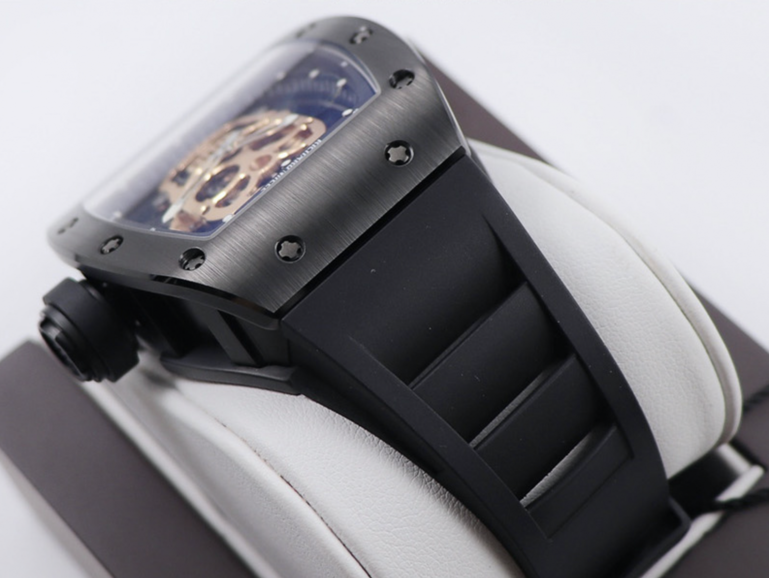 richard mille skull black