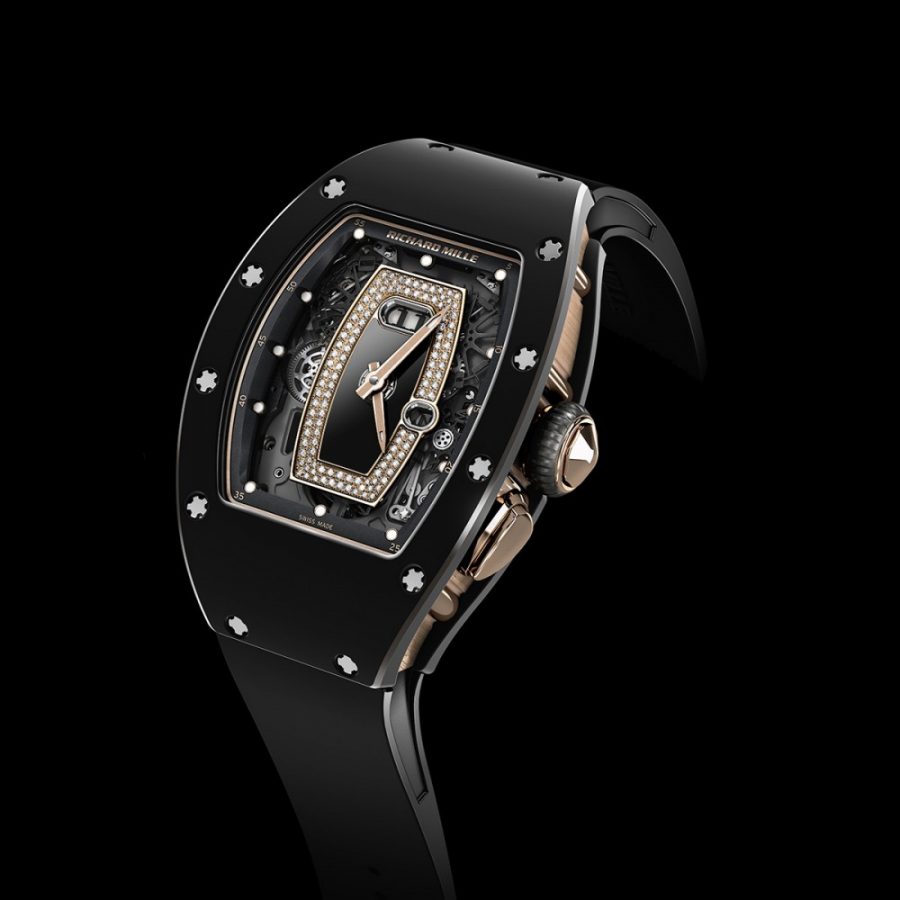 Richard Mille RM037 Replica Lady Watch Black-replica