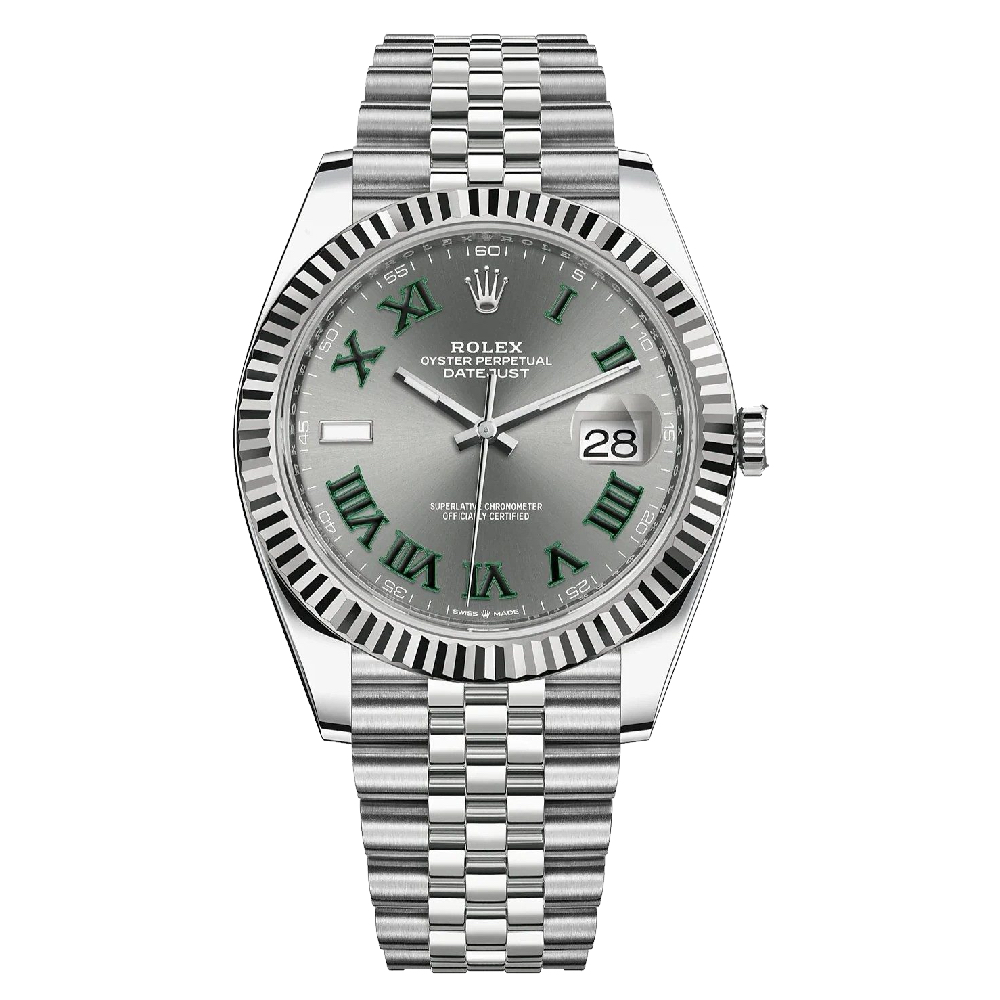 Rolex DateJust Wimbledon Oyster Steel Jubilee 41-replica