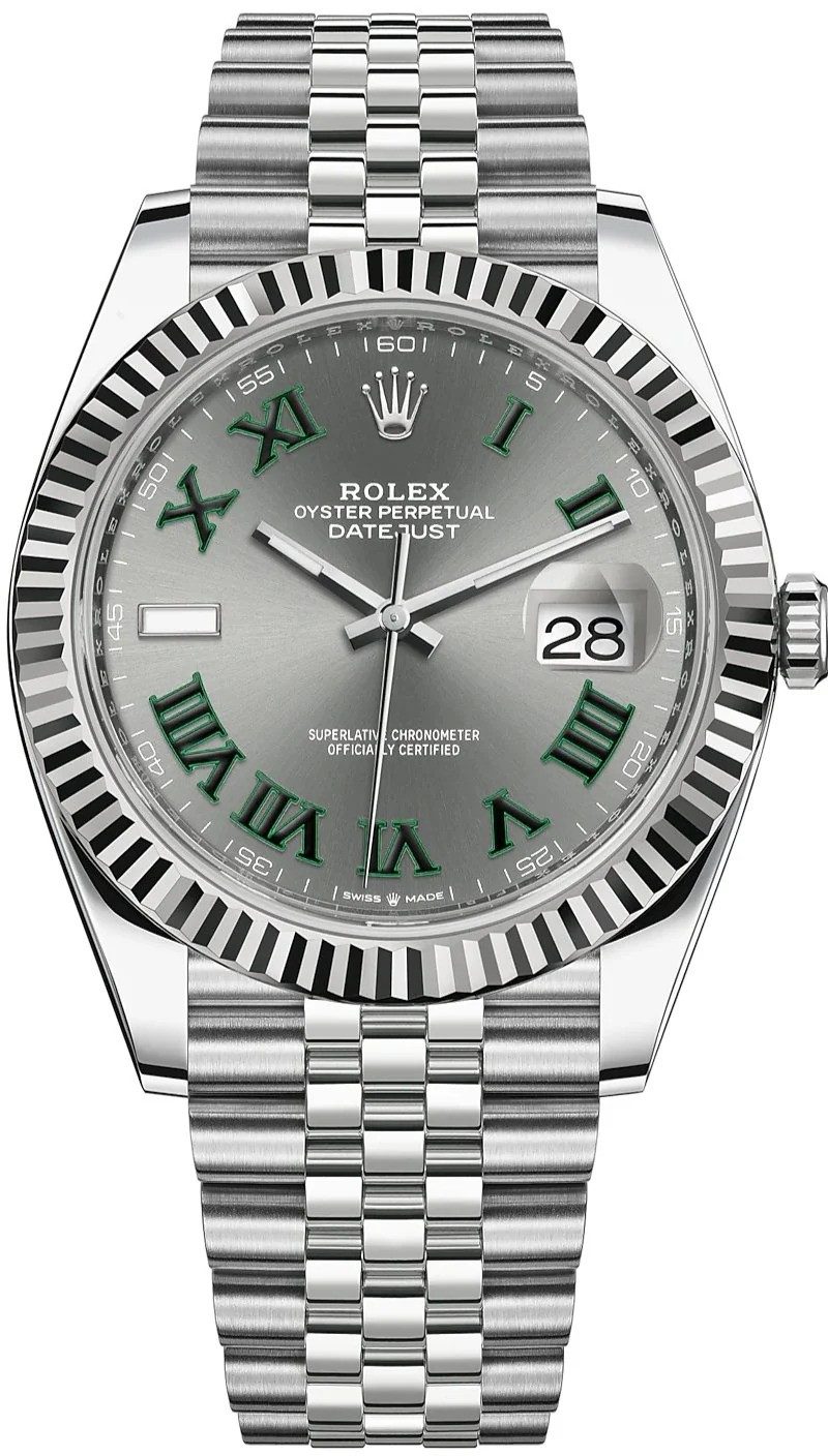 Rolex DateJust Wimbledon Oyster Steel Jubilee 41-replica